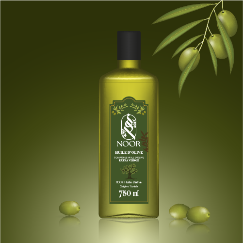 Huile d&rsquo;Olive 750 ml Extra Vierge 100% Pure – Qualité Premium