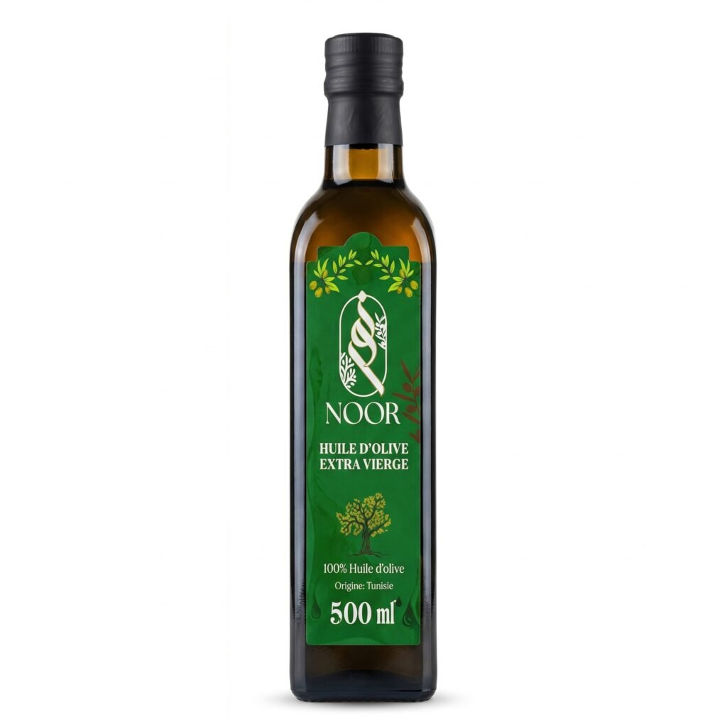 Huile d'Olive 500 ml Extra Vierge 100% Pure - Qualité Premium