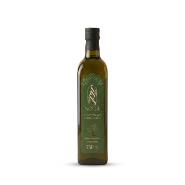 Huile d'Olive 750 ml Extra Vierge 100% Pure - Qualité Premium